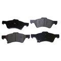 Crown Automotive Brake Pad Set Front, #5101857Aa 5101857AA